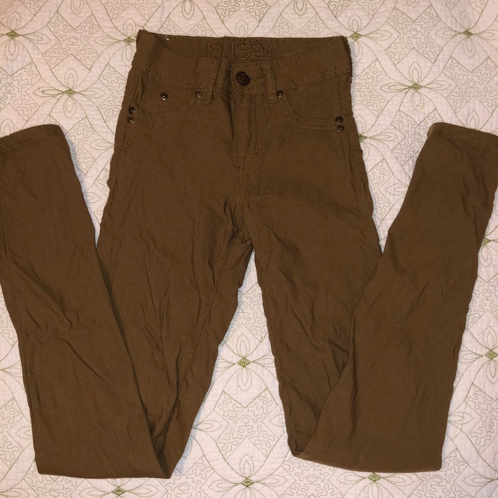 🔆2/$8 RUE 21 SIZE 0R JEGGINGS KHAKIS